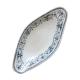 Flat dish in ironstone model "Primerose" Badonviller