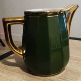 Empire green bistro water carafe and milk jug