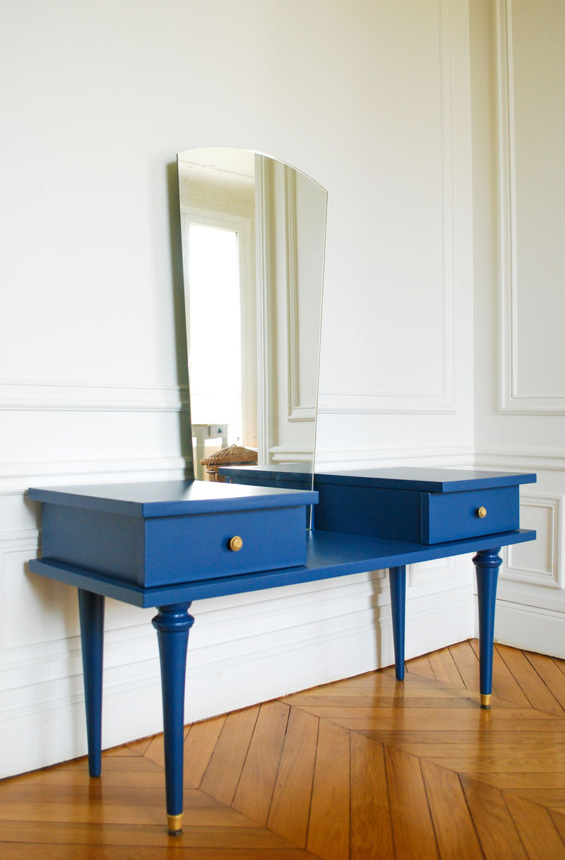 Revamped vintage vanity