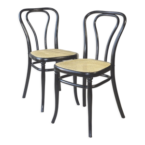 set de 2 chaises bistrot