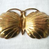 Brass butterfly trinket bowl