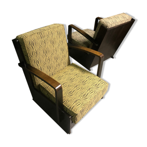 paire de fauteuils modernistes