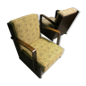 Paire de fauteuils modernistes des années 1930