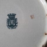 Faience plates by Gien Fables by Lafontaine