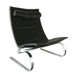 Armchair, leather PK20 of Poul Kjaerholm circa 1970