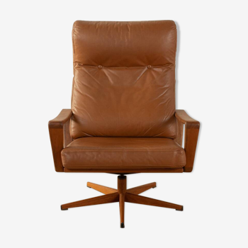 Fauteuil lounge des années 1960, Arne Wahl Iversen