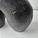 Magnificent Coco Fesse vase in ceramic terracotta Design - 23cm