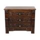 Vintage Carved Oak Cabinet/Chest of Drawers with Mythical Figures