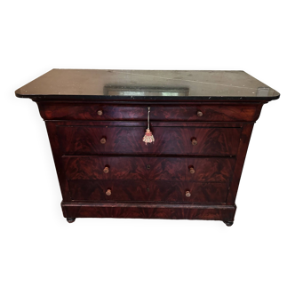 Commode Louis Philippe en acajou très bon état