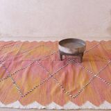 Pink Peach Kilim Rug - 300 x 192 cm