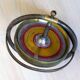French-made metal gyroscopic top from the 50's.