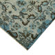 Hand-knotted carved oriental 1970s 172 cm x 270 cm blue carpet