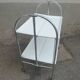 Desserte vintage pliante 2 plateaux