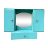 Old wall-mounted bathroom cabinet