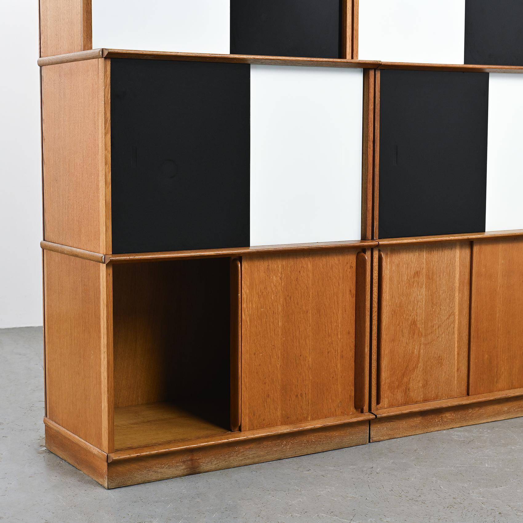 Oscar modular library, france circa 1955