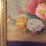 Still life on signed panel