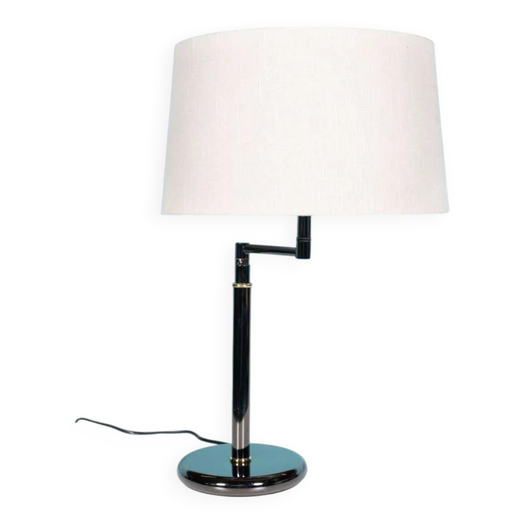 Vintage 70s lamp, Memphis design desk lamp with a ball joint.