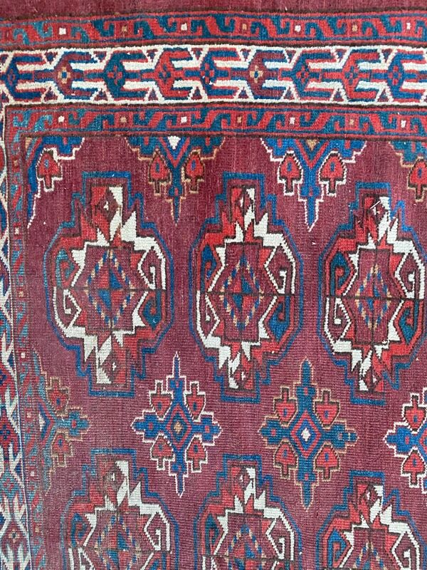 Carpet old saddle Boukhara 129x182 cm