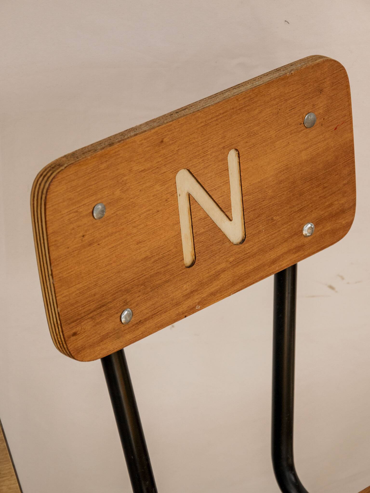 School chair, child