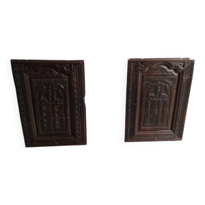 panneaux de bois sculpté