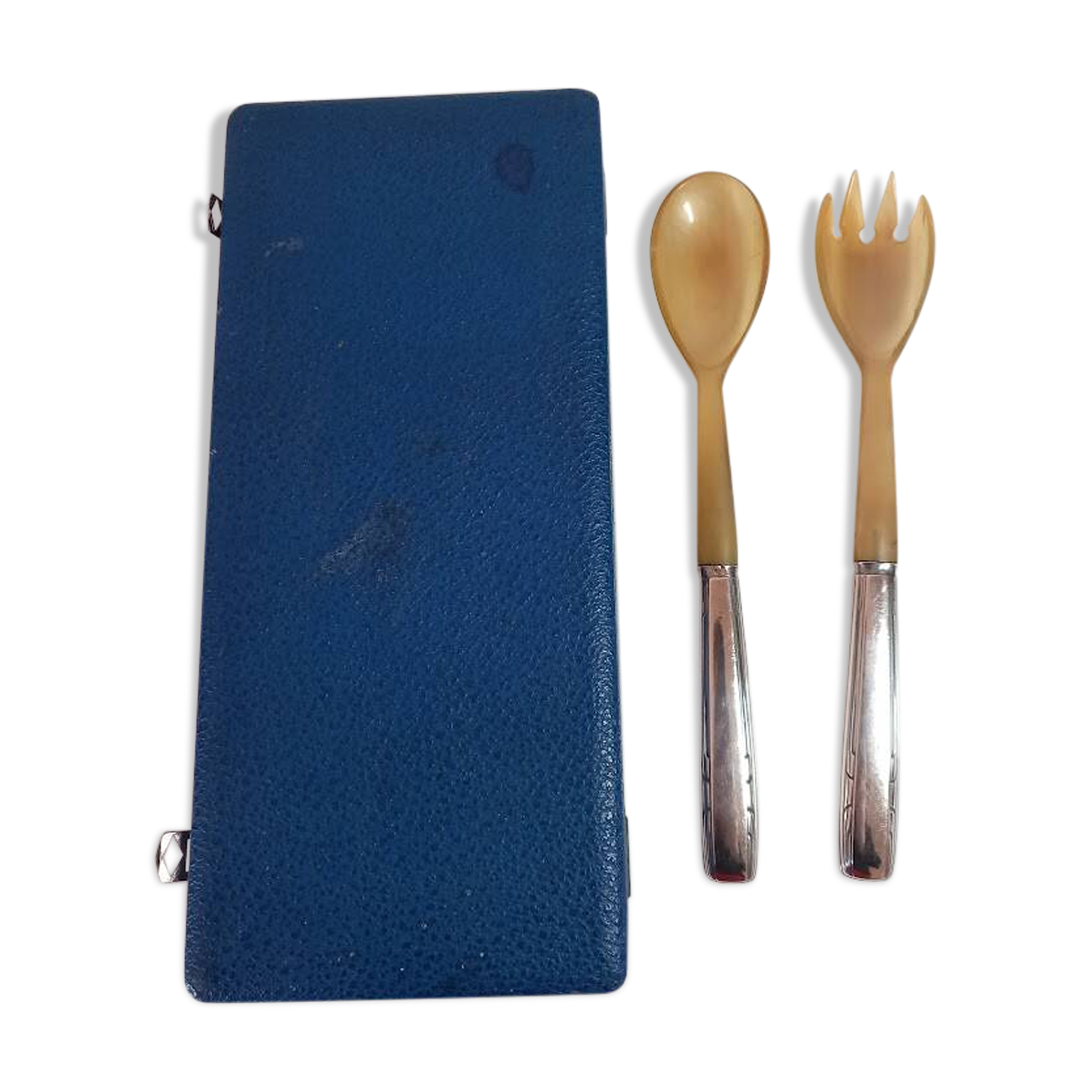 Art Deco salad cutlery