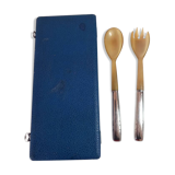 Art Deco salad cutlery