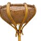 1960s Rattan Living Room Lamp from France
