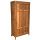 Parisian wardrobe paneled 1930 raw wood