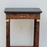 Empire Console in Mahogany and Bronze 19th