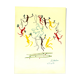 La ronde de la jeunesse - lithograph - 1961