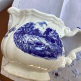 Pot à lait crémier sarreguemines romantic