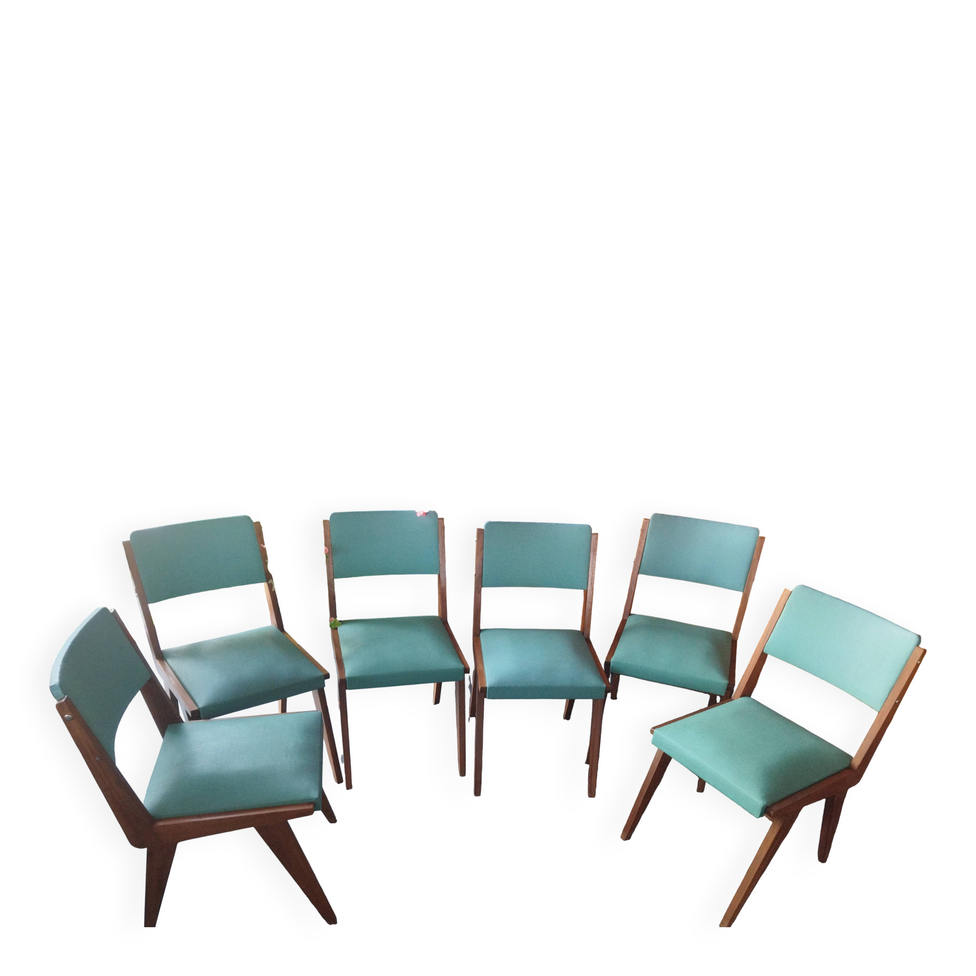 Chairs in the style of Maurice Pré / 1 lot of 6 chairs