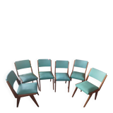 Chairs in the style of Maurice Pré / 1 lot of 6 chairs