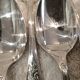 12 silver-plated coffee spoons by Christofle Marly, 13.6 cm