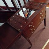 Solid mahogany men's dressing table