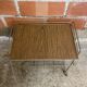 Hi-Fi Furniture Vinyl Turntable Golden Metal + 60's Vintage Formica