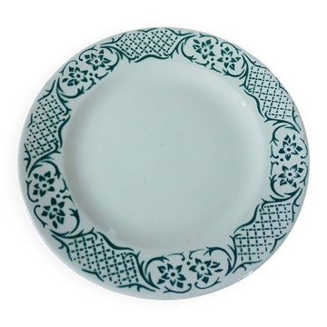 Dessert plate from Digoin and Sarreguemines