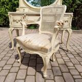 Antique dressing table with chair, 1920