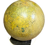 Ancient luminous globe tarid map