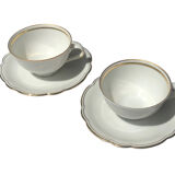 Cups and porcelain cups