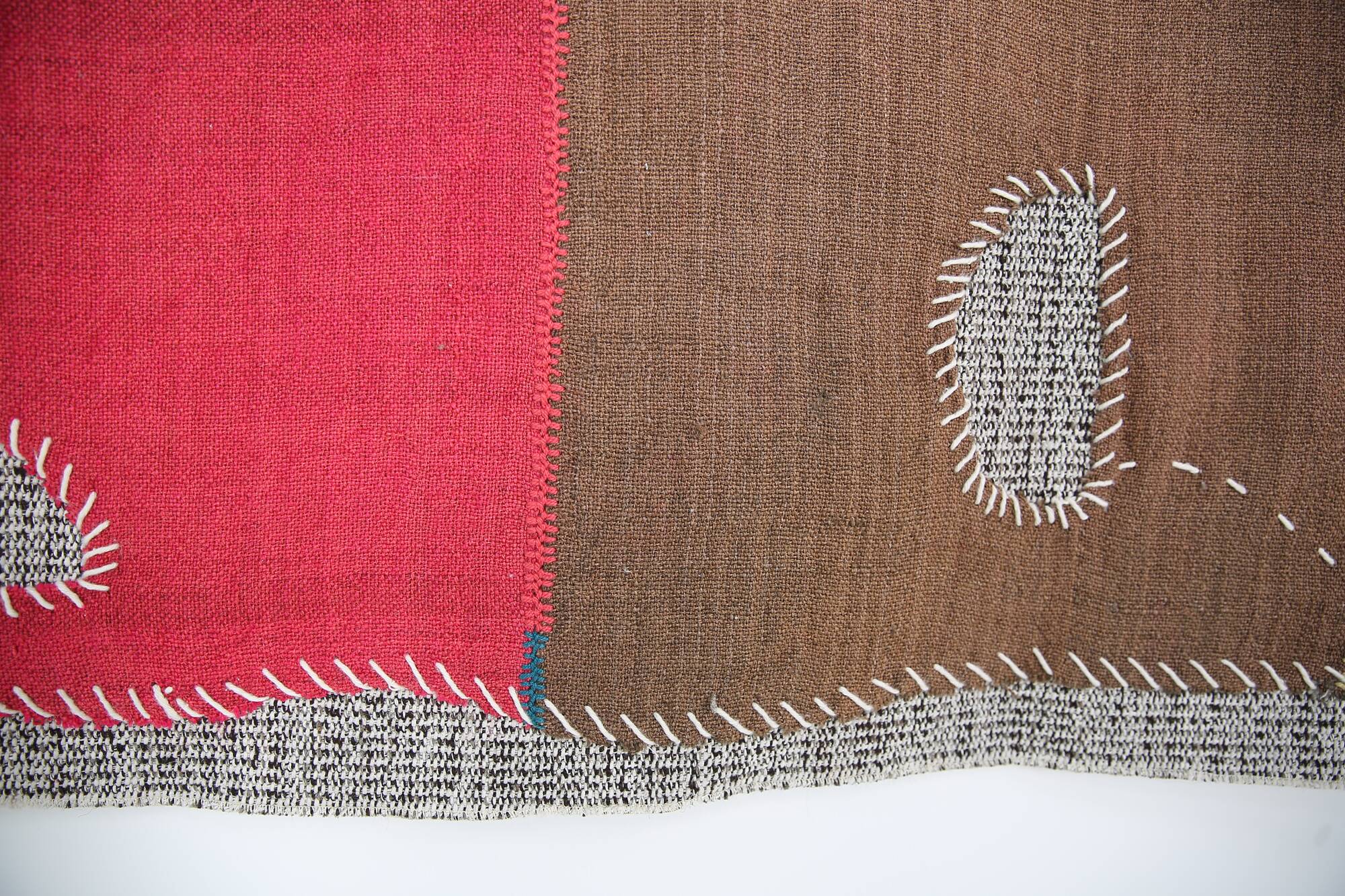 Dusty Pink Moroccan Wall Hanging, Handmade Wool Wall Hanging, 106x106
