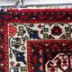 Antique Persian Qashqai rug 106cm x 152cm 1920s - 1C1242