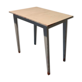 Table bureau vintage 70 pieds compas