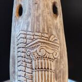 Vase signed EVA-SUD Mod. Dep vintage Italian ceramic