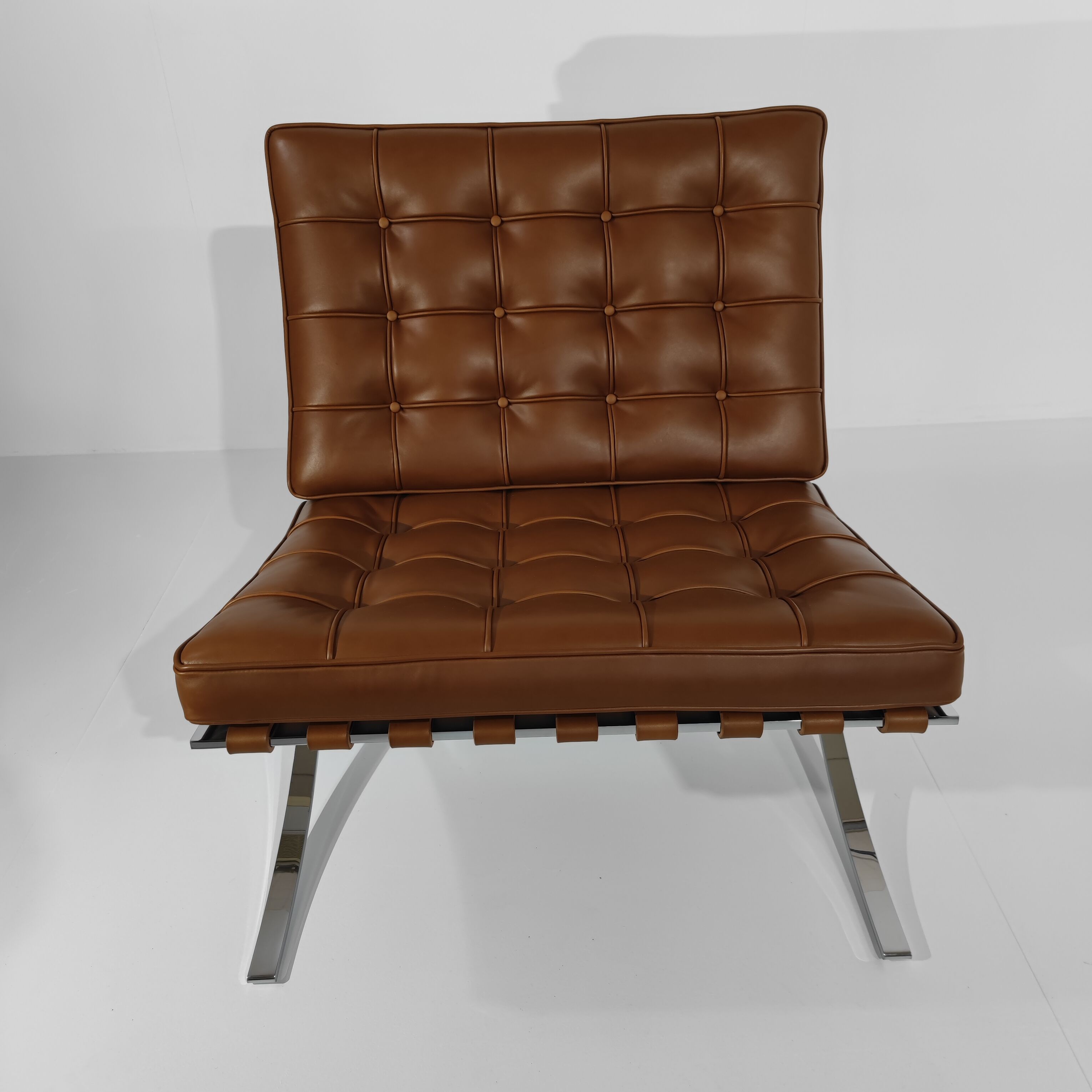 Barcelona armchair by Mies Van Der Rohe for Knoll