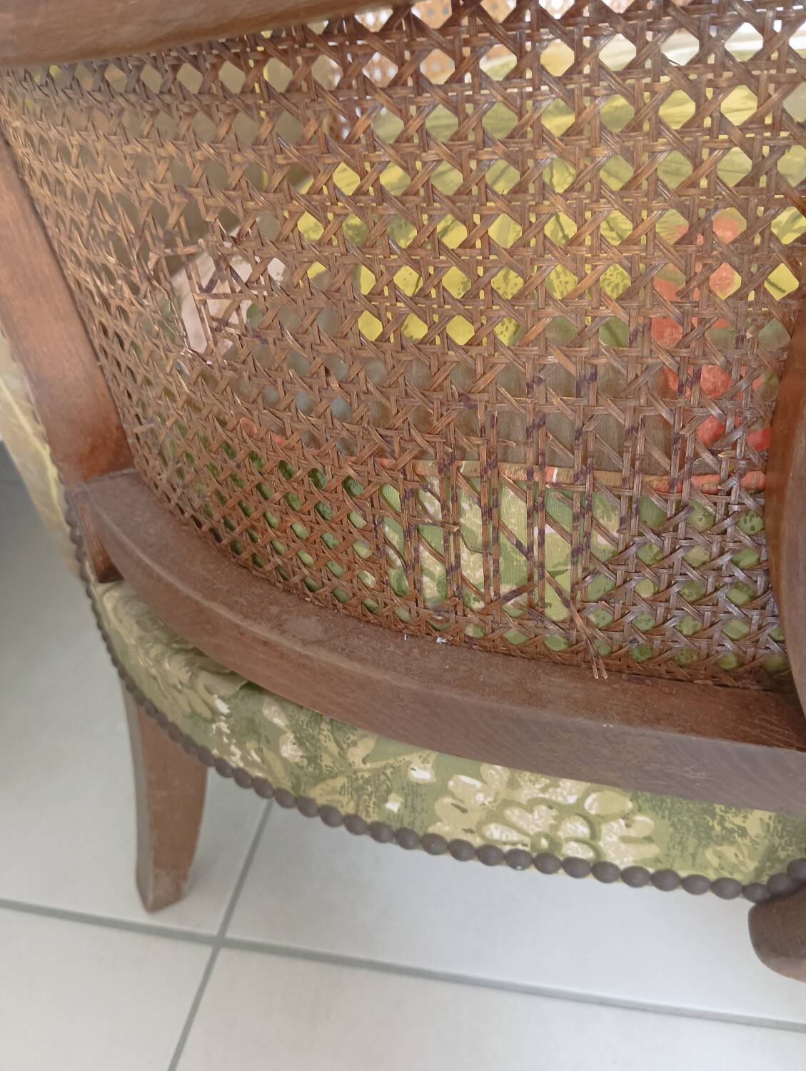 Fauteuils Chippindale avec de magnifiques motifs d'oiseaux.