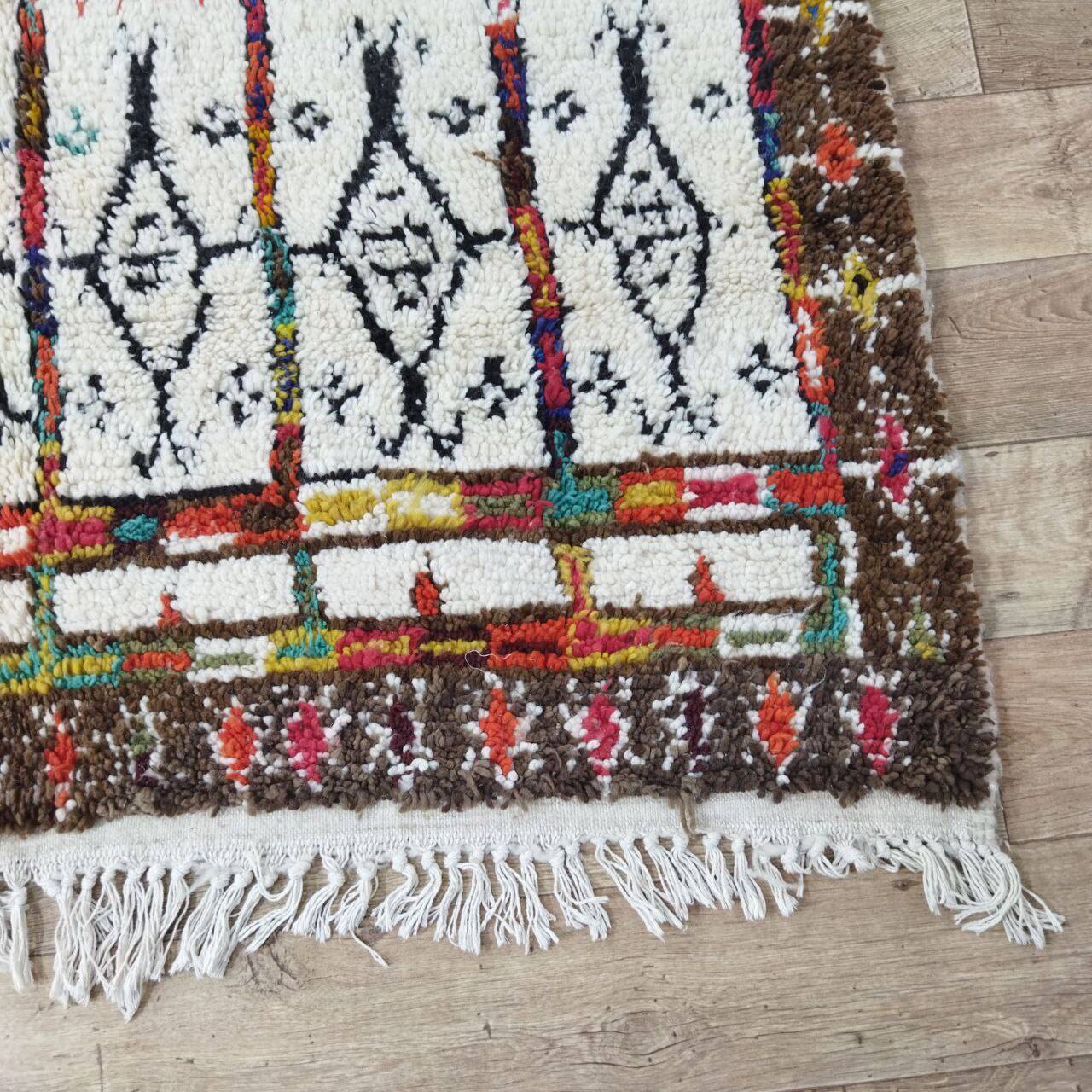 Handmade Moroccan Berber rug 230 X 167 CM