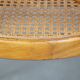 Set of 2 light brown bentwood Thonet style chairs model "Long John"
