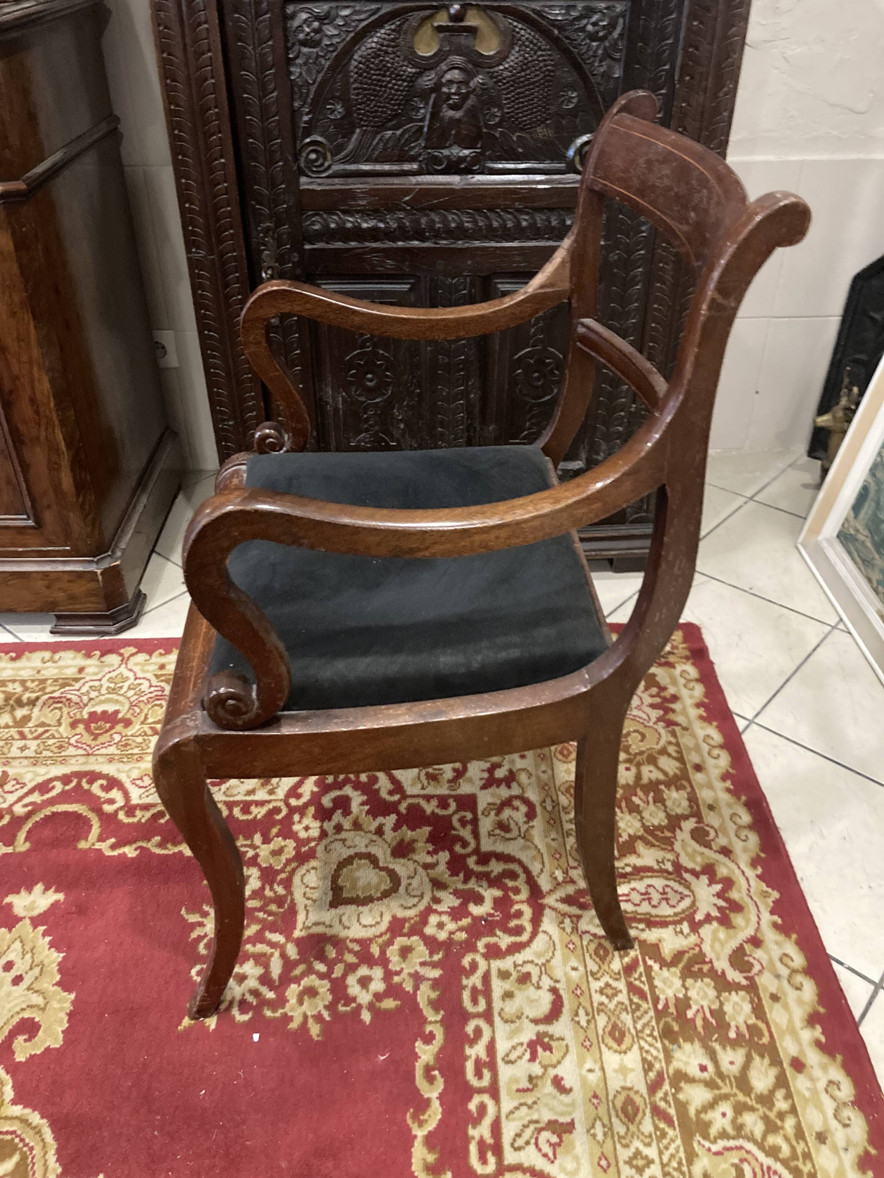 Antique armchair
