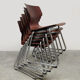 Vintage design Pagholz stacking chairs Flötotto